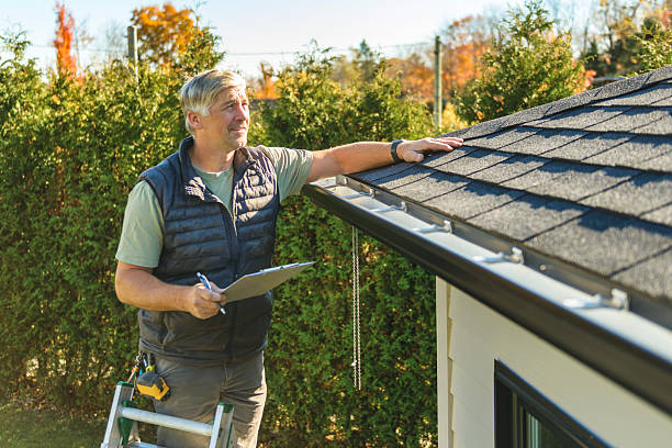 Professional Commercial Roofing technician working in Gorham, ME